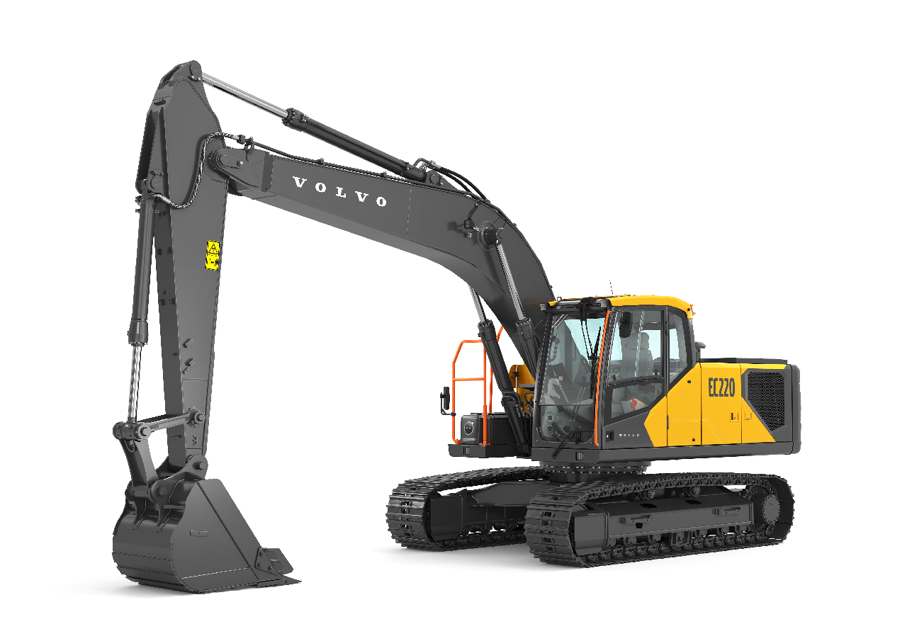 მუხლუხა ექსკავატორი Volvo EC220FL3